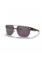 Oakley Chrystl Sunglasses Satin Toast Frame Prizm Grey Lens