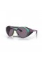 Oakley Clifden Odyssey Collection Sunglasses Black Green Purple Splatter Frame Prizm Grey Lenses