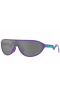 Oakley CMDN Sunglasses Electric Purple Frame Prizm Black Lenses