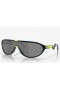 Oakley CMDN Sunglasses Translucent Poseidon Frame Prizm Black Lenses