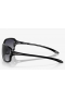 Oakley Cohort Sunglasses Polished Black Frame Grey Gradient Polarized Lenses