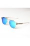 Oakley Coldfuse Sunglasses Silver Frame Prizm Blue Lenses