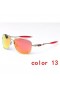 Oakley Crosshair Sunglasses Polarized Rose Gold Frame Ruby Lenses