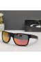 Oakley Crossrange Sunglasses Matte Black Frame Prizm Polarized Ruby Lenses
