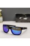 Oakley Crossrange XL Sunglasses Matte Black Frame Prizm Polarized Blue Lenses