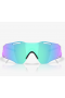 Oakley Cybr Zero Sunglasses Polished White Frame Prizm Sapphire Lenses