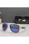 Oakley Dispatch II Sunglasses White Frame Polarized Deep Blue Lenses