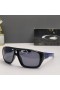 Oakley Dispatch Sunglasses Polished Black Blue Frame Polarized Gray Lenses
