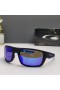 Oakley Drop Point Sunglasses Matte Black Frame Prizm Deep Blue Lenses
