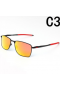 Oakley Ejector Sunglasses Black Red Frame Prizm Gold Lenses