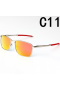 Oakley Ejector Sunglasses Satin Chrome Frame Prizm Ruby Lenses
