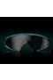 Oakley Ellipse Sunglasses Transparent Pacific Frame Prizm Black Lenses