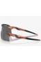 Oakley Encoder Strike Sunglasses Matte Red/Gold Colorshift Frame Prizm Black Lenses