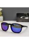 Oakley Enduro Sunglasses Matte Black Frame Polarized Deep Blue Lenses