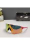 Oakley Evzero Blades Sunglasses White Pink Frame Prizm Fire Lenses