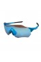 Oakley EVZero Path Sunglasses OO9313 (Low Bridge Fit) Blue Frame Prizm Blue Lens