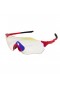 Oakley EVZero Path Sunglasses OO9313 (Low Bridge Fit) Red Frame Prizm Photochromic Lens
