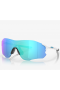 Oakley EVZero™ Path Sunglasses Polished White Frame Prizm Sapphire Lenses