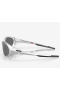 Oakley Eye Jacket™ Redux Sunglasses Silver Frame Prizm Black Polarized Lenses