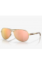 Oakley Feedback Sunglasses Polished Gold Frame Prizm Rose Gold Polarized Lenses