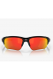 Oakley Flak® Beta Sunglasses Polished Black Frame Ruby Iridium Polarized Lenses