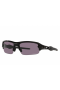 Oakley Flak Sunglasses Polished Black Frame Prizm Grey Lenses