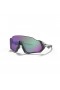 Oakley Flight Jacket™ Sunglasses Matte Steel Frame Prizm Road Jade Lens
