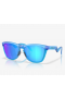 Oakley Frogskins™ Hybrid Fabio Quartararo Signature Series Sunglasses Matte Acid Blue Frame Prizm Sapphire Lenses