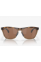 Oakley Frogskins Range Sunglasses Brown Tortoise/Brown Smoke Frame Prizm Tungsten Polarized Lenses