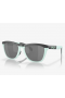 Oakley Frogskins Range Sunglasses Matte Carbon/Blue Milkshake Frame Prizm Black Lenses
