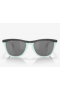 Oakley Frogskins Range Sunglasses Matte Carbon/Blue Milkshake Frame Prizm Black Lenses