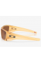 Oakley Fuel Cell Sunglasses Matte Transparent Light Curry Frame Prizm Tungsten Lenses