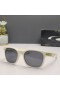 Oakley Garage Rock Sunglasses Matte Bone Frame Gray Polarized Lenses