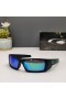 Oakley Gascan Sunglasses Matte Black Frame Polarized Jade Lenses