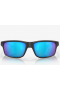 Oakley Gibston Sunglasses Matte Black Frame Prizm Sapphire Polarized Lenses