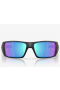 Oakley Heliostat Sunglasses Matte Black Frame Prizm Sapphire Polarized Lenses