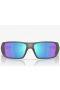 Oakley Heliostat Sunglasses Matte Grey Smoke Frame Prizm Sapphire Polarized Lenses
