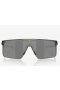 Oakley Helux Sunglasses Grey Smoke Frame Prizm Black Lenses