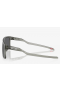 Oakley Helux Sunglasses Grey Smoke Frame Prizm Black Lenses