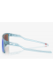 Oakley Helux Sunglasses Transparent Stonewash Frame Prizm Sapphire Lenses