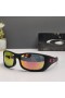 Oakley Hijinx Sunglasses Matte Black Frame Polarized Ruby Lenses