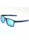 Oakley Holbrook Metal Sunglasses Black Frame Polarized Blue Lenses