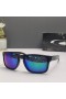Oakley Holbrook Sunglasses Matte Black Frame Polarized Ruby Lenses