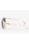 Oakley Holbrook Sunglasses Clear Terrazzo Frame Prizm Black Polarized Lenses