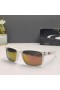 Oakley Holbrook Sunglasses White Frame Polarized Ruby Lenses