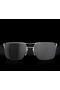 Oakley Holbrook TI Sunglasses Satin Chrome Frame Prizm Black Lenses