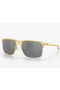 Oakley Holbrook TI Sunglasses Satin Gold Frame Prizm Black Polarized Lenses