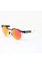 Oakley HSTN Sunglasses Black Clear Frame Prizm Ruby Lenses
