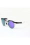 Oakley HSTN Sunglasses Black Clear Frame Prizm Violet Lenses