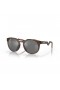 Oakley HSTN Sunglasses Matte Brown Tortoise Frame Prizm Black Polarized Lenses
